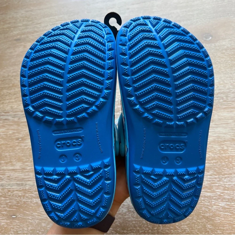 Crocs Kids FunLab Baby Shark Band Clog Size j3 - Picture 8 of 8